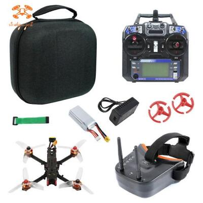 #ad JMT F4 175mm FPV Drone RTF with FPV Goggles Flysky Remote Controller EVA handbag $257.82