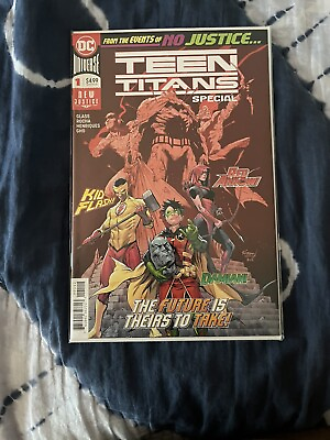 #ad DC Comics TEEN TITANS SPECIAL #1 second printing. 1st Cameo Appearance Of Crush. $5.00