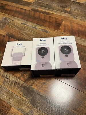 #ad Blue by ADT Blue Wireless Outdoor Camera Kit color Pearl Gray $209.00