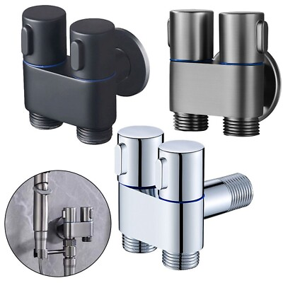 #ad Innovative 1 In 2 Out Dual Control Valve Reliable Mini Shower Accessory $25.86