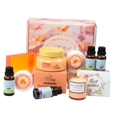 #ad Luxurious Spa Gift Set Gifts for WomenBirthday Gifts for Pink $29.23