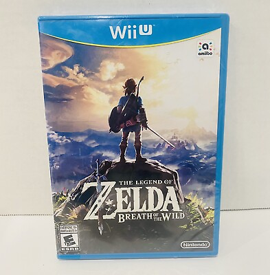 #ad The Legend of Zelda Breath of the Wild Wii U BOTW NEW First Print Misprint READ $429.99