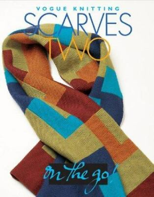 #ad Vogue Knitting Scarves Two $5.65