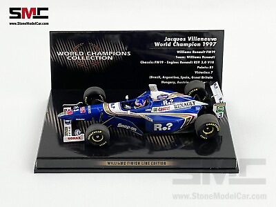 #ad Williams F1 FW19 #3 Jacques Villeneuve 1997 World Champion 1:43 MINICHAMPS $109.00
