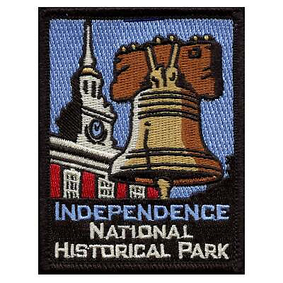 #ad Independence National Historical Park Patch Travel Philadelphia Embroidered Iron $14.99