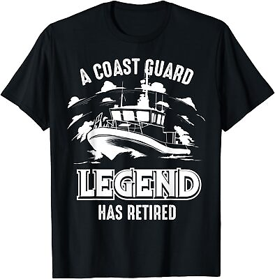 #ad #ad NEW LIMITED A Coast Guard Legend Has Retired Volunteer Gift T Shirt Size S 5XL $23.99