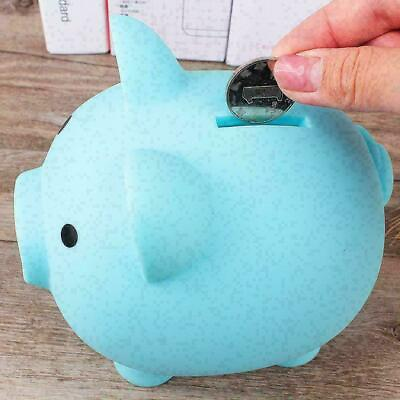 Piggy Bank Saving Coins Money Box Cash Fun Gift Plastic Hot Toy Kids Pig J8A7 $7.37