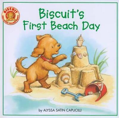 #ad Biscuit#x27;s First Beach Day Paperback By Capucilli Alyssa Satin GOOD $3.66