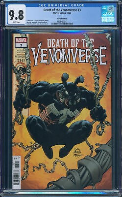 #ad Death of the Venomverse #3 CGC 9.8 Ryan Stegman Pig Venom Variant Marvel 2023 $44.99