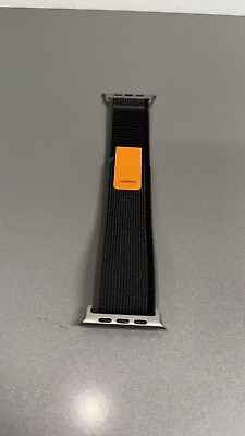 #ad Apple Watch Band Trail Loop 49mm Black Gray M L Works w 44mm 45mm MQEQ3AM A $54.99