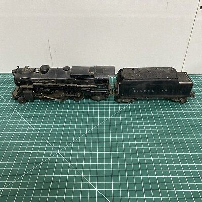 #ad Lionel 2025 Vintage O 2 6 2 Die Cast Steam Locomotive w Tender Untested A3 $79.95