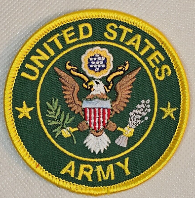 #ad United States Army 3quot; Round Patch $3.95