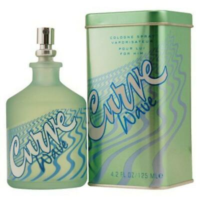 Curve Wave Cologne for Men by Liz Claiborne 4.2 oz New in Box Can $16.99