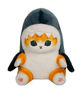 #ad 7” Shark Cat Plush Stuffed Animal Doll Toy $8.99