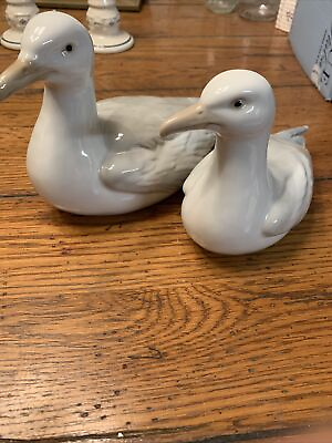 #ad Otagiri Japan Seagull Porcelain Ceramic Seagull Pair $29.16