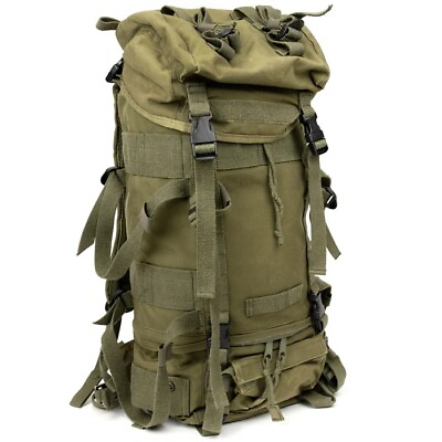 #ad Austrian Alpine Backpack Kaz03 Bundesheer Large Rucksack Pack OD Green Military $29.99