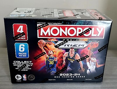 #ad #ad 2023 24 Monopoly Prizm NBA Booster Box Factory Sealed In Hand WEMBY SHIPS TODAY $38.39
