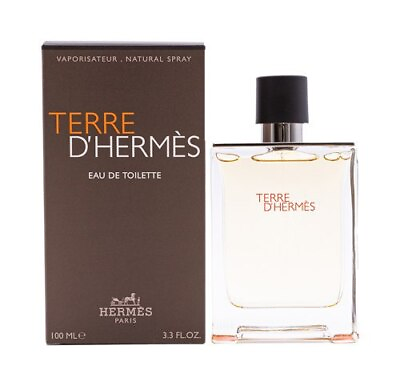 #ad Terre D#x27;Hermes by Hermes cologne for men EDT 3.3 3.4 oz New in Box USA $58.99