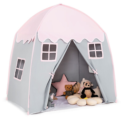 #ad Kids Portable Play Tent w Spacious Playhouse amp; Lightweight Design amp; Carrying Bag $65.99