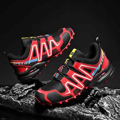 #ad Mens Sneakers Non slip Shoes Breathable Traveling Fishing Shoes Hiking Boots $30.44