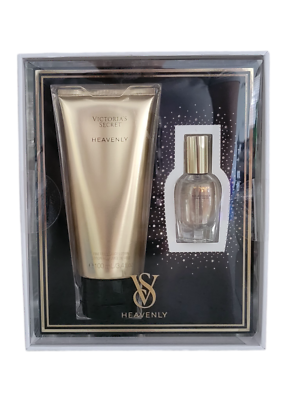 #ad NEW Victoria#x27;s Secret Heavenly Mini Duo Parfum amp; Lotion Gift Set $24.95