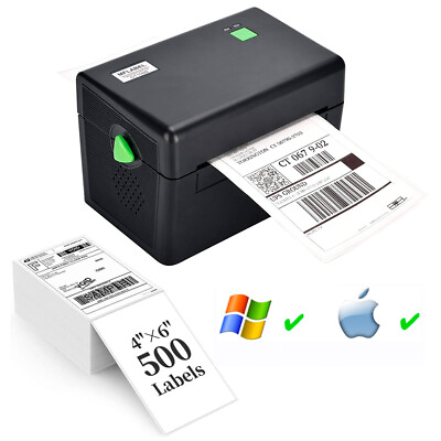 Shipping Label Printer 4x6 Direct Thermal Label Marker USB for Shopify Ebay Etsy $89.99