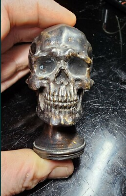 #ad Vintage Bronze Skull $449.99