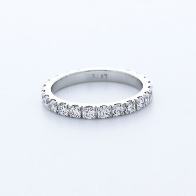 #ad 1.2CT Lab Created Diamonds E VS2 Very Good Cut Round Brilliant Platinum Prong Se $1265.00