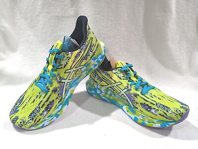 #ad ASICS Men#x27;s NOOSA TRI 14 Lime Zest Sky Running Shoes Assorted Sizes NWB $139.99