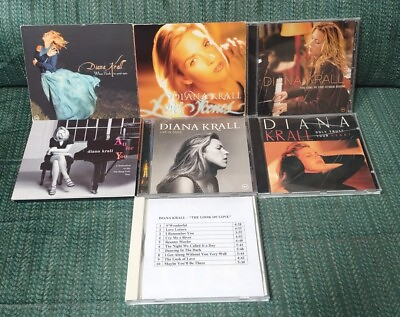 #ad Diana Krall Lot of 7 CDs $15.95