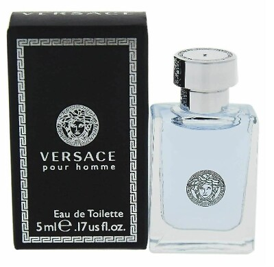 #ad mini cologne Versace Pour Homme for Men Brand New In Box $8.49