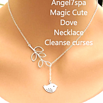 #ad Magic Dove Necklaceclean evil eyecursesprotects you Spell $22.99