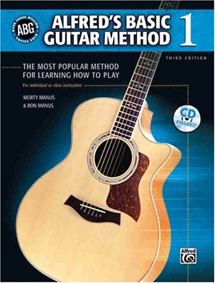 #ad Alfred#x27;s Basic Guitar Method Bk. 1 : The Most Popular Method for $5.98