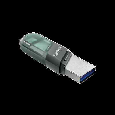 #ad SanDisk 32GB iXpand Flash Drive Flip Sea Green SDIX90N 032G GN6NN $19.99