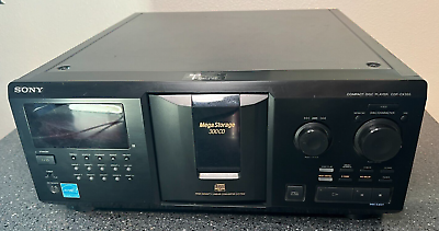 #ad Sony CDP CX355 300 Disc Mega Storage CD Changer Tested Working No Remote $224.98