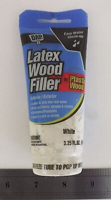 #ad New Latex Wood Filler by Plastic Wood 3.25 FL.OZ. Color: White $2.95
