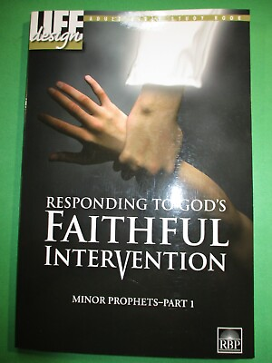 #ad RESPONDING TO GOD#x27;S FAITHFUL INTERVENTION MINOR PROPHETS By Regular Baptist NEW $19.99