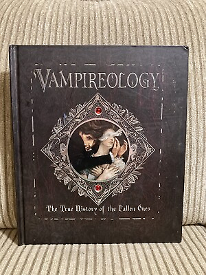 #ad VAMPIREOLOGY: THE TRUE HISTORY OF THE FALLEN ONES Hardcover Book $19.95