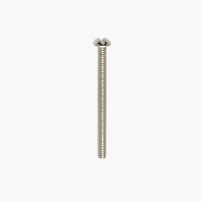 #ad Steel Round Head Slotted Machine Screw 2quot; Nickel Plated SATCO 90 029 $5.05