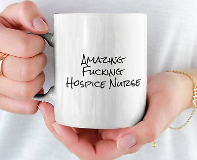 #ad #ad Hospice Nurse Nurse#x27;s Day Birthday Just Because Gift Amazing F@cking Hospice Nur $16.99