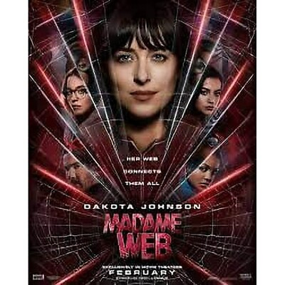 #ad Madame Web DVD NEW 24 Emma Roberts Adam Scott ‼️📢 PRE ORDER SHIPS 5 07 24 $13.95