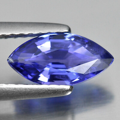 #ad Tanzanite Violet Blue 1.10 Ct. Marquise Shape 9.8 x 5 x 3.4 Mm. Natural Gemstone $150.99