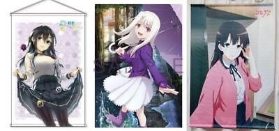 #ad Tapestry 3 Pieces Sold As A Set Saekano: How To Raise Boring Girlfriend Fate Ill $105.99