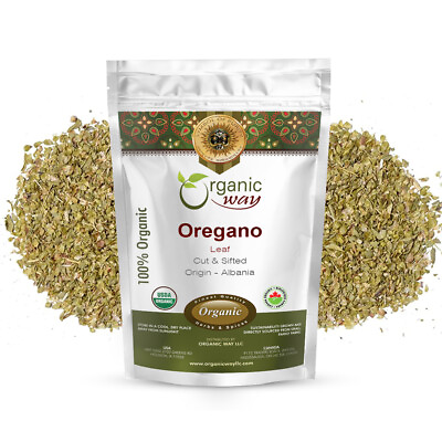 #ad #ad Organic Way Dried Oregano Leaf Cut amp; Sifted Organic Kosher amp; USDA Certified $24.99