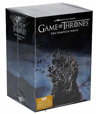 #ad Game of Thrones Complete Series Seasons 1 8 DVD 38 Disc New amp; Sealed Free Ship $59.99