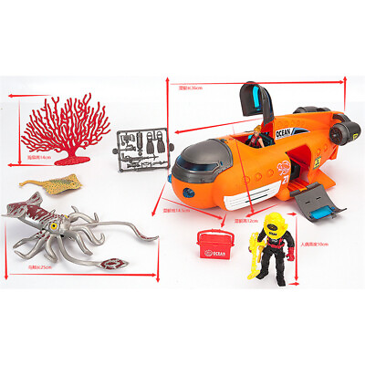 #ad Deep Sea Exploration Submarine Marine Biological Model Children#x27;s DIY Puzzle Toy $104.96