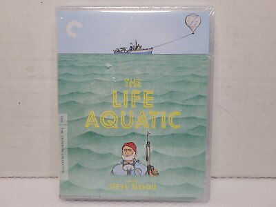 #ad #ad NEW SEALED The Life Aquatic with Steve Zissou Criterion Collection Blu ray READ $19.97
