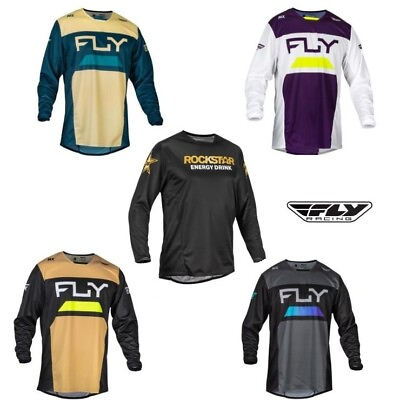 #ad 2024 Fly Racing Kinetic Reload Motocross Offroad ATV Jersey Pick Size amp; Color $41.95