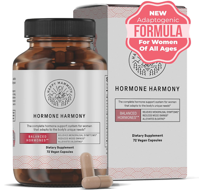 #ad Happy Mammoth Hormone Harmony Balanced Hormones Dietary Supplement NEW 72 caps $59.99