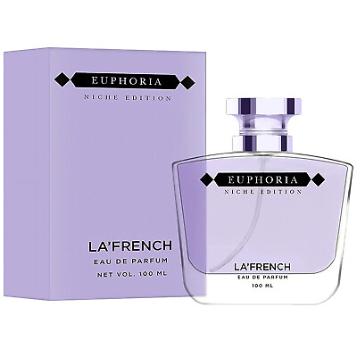 La French Euphoria Perfume for Men and Women 100ml Eau De Parfum Mood Enhancing $46.97